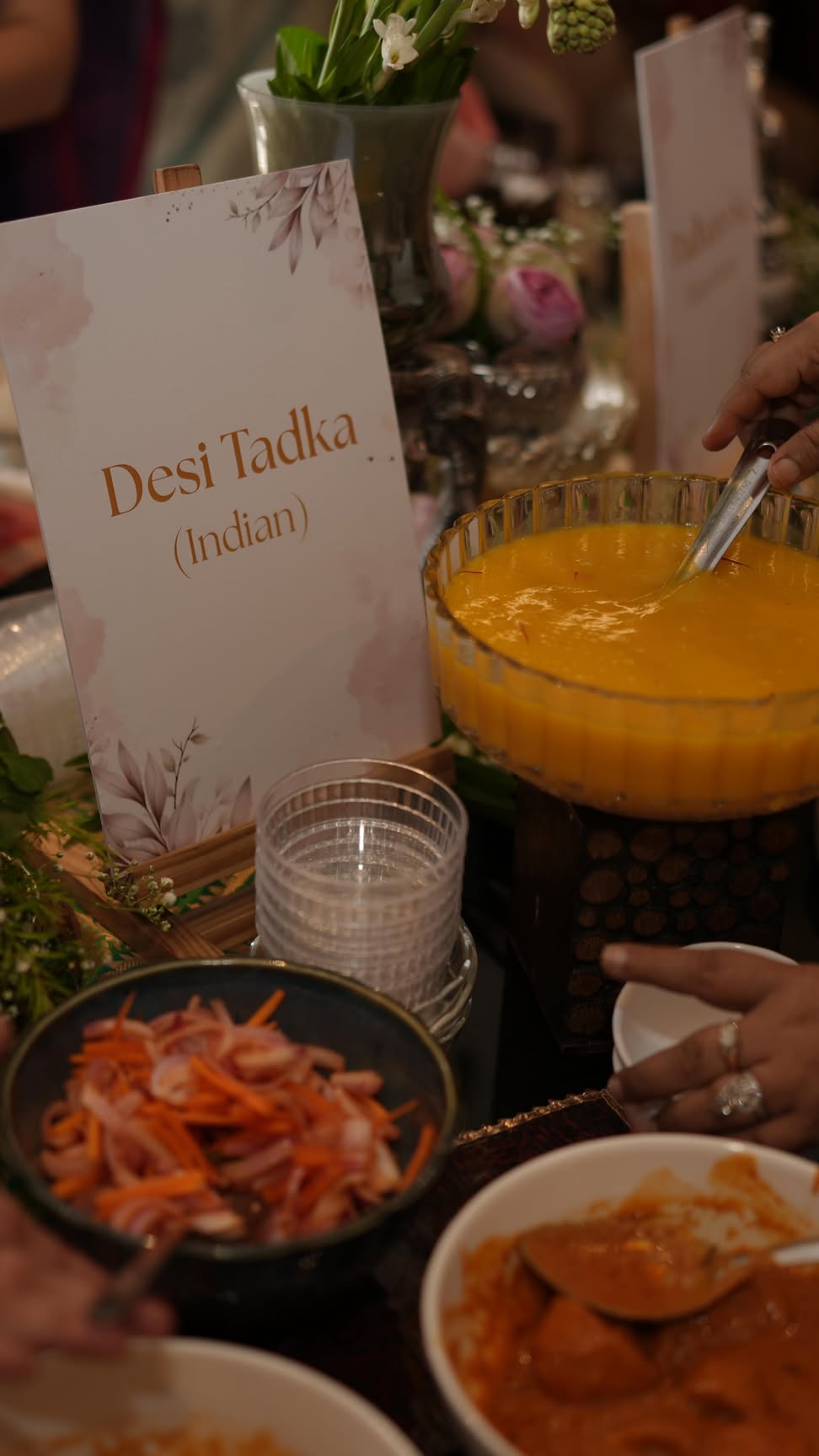 Urban Rasoi live counter at a house party